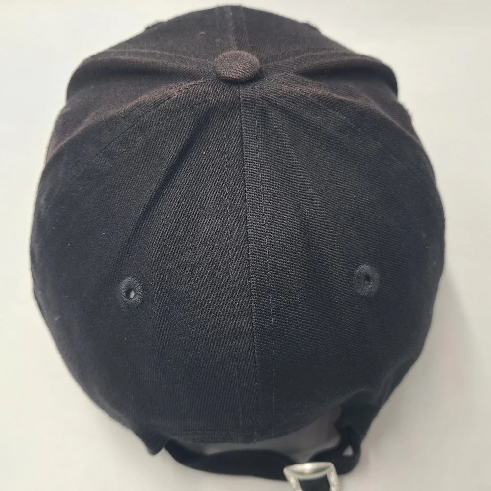 AI Hat Strapback New Era 9Forty Black White‎ Artificial Intelligence Tech Logo